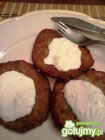 Placki ziemniaczane z tzatzikami Placki ziemniaczane z tzatzikami