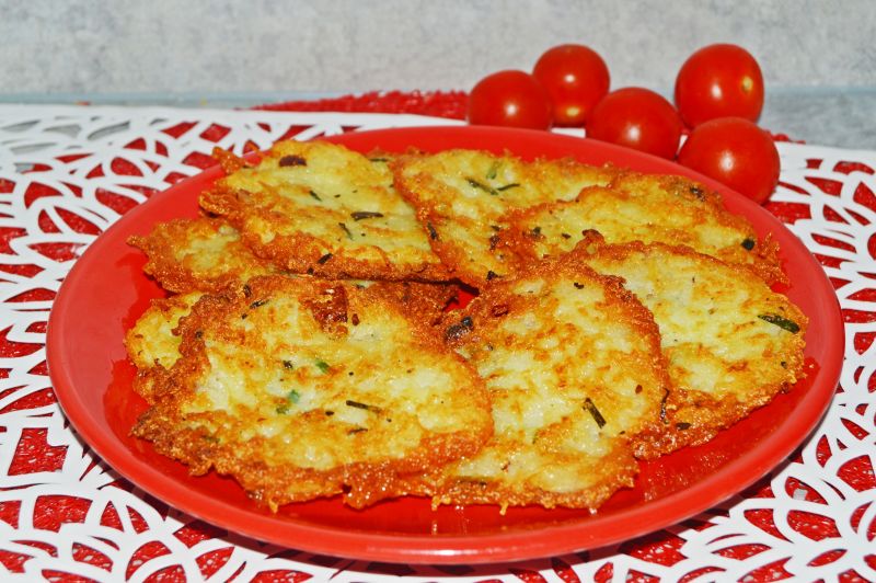 Placki ziemniaczane ze szczypiorkiem Placki ziemniaczane ze szczypiorkiem