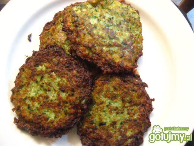 Placki ziemniaczane ze szpinakiem Placki ziemniaczane ze szpinakiem