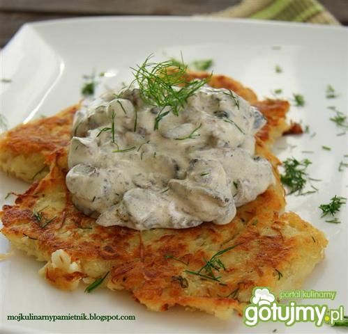 Placki ziemniaczano-kapuściane