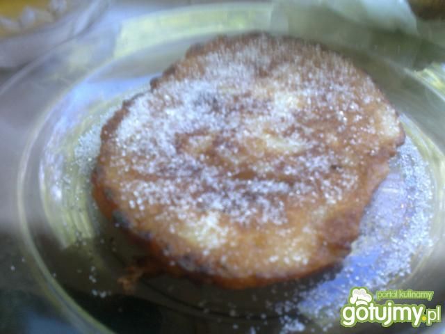 Placuchy z jabłkami