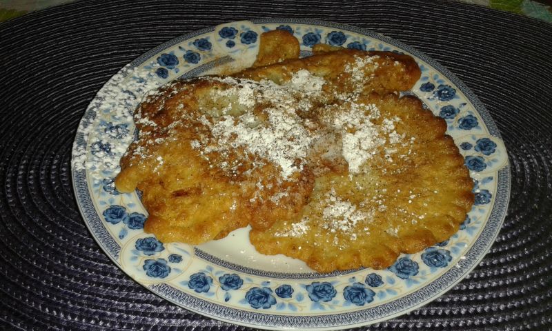 Placuszk kokosowoi bananowe z nutą cynamonu