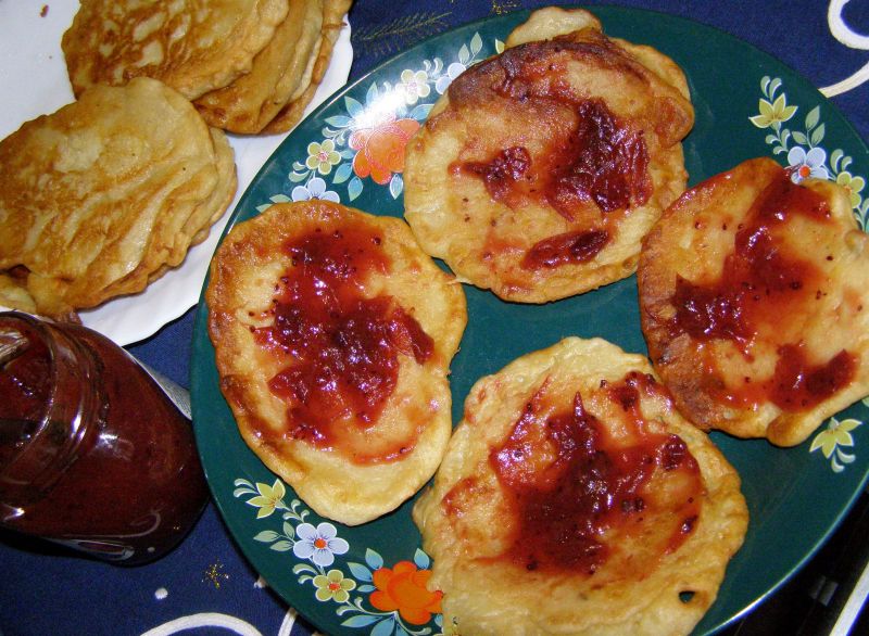 Placuszki bananowe-chrupiące, szybkie, smaczne Placuszki bananowe-chrupiące, szybkie, smaczne