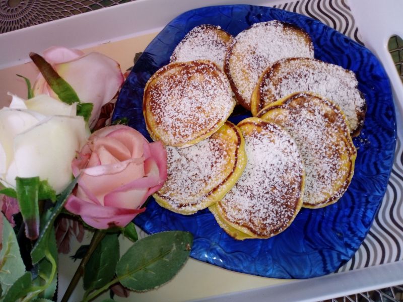 Placuszki budyniowo-waniliowe