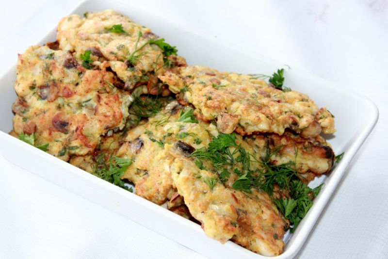 Placuszki drobiowe siekane