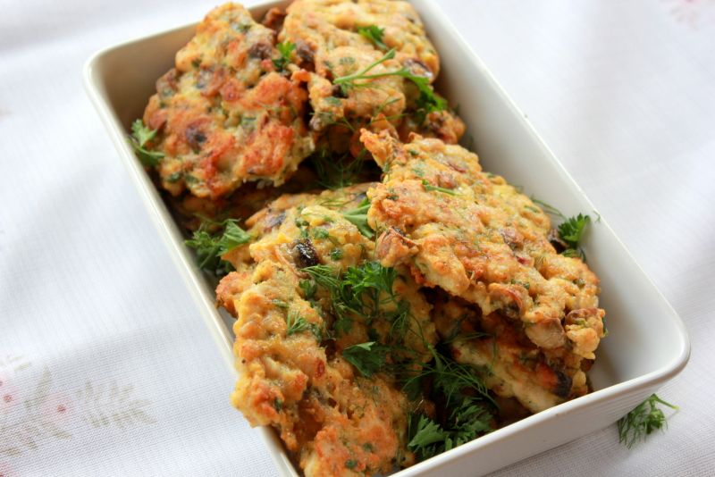 Placuszki drobiowe siekane