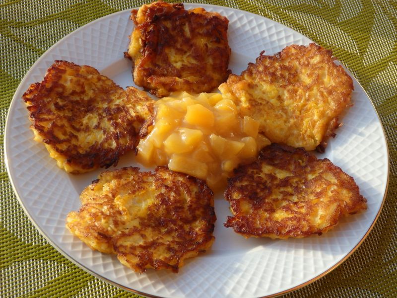 Placuszki dyniowo-jabłkowe