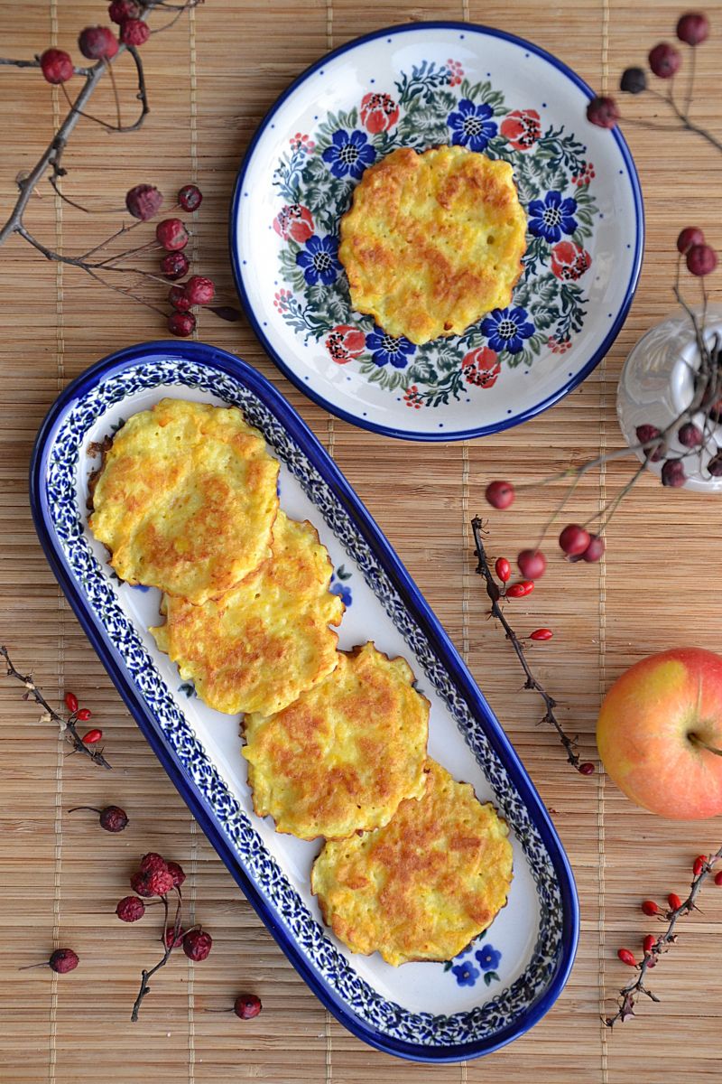 Placuszki dyniowo-jabłkowe