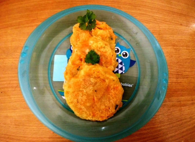 Placuszki dyniowo - marchewkowe Placuszki dyniowo - marchewkowe