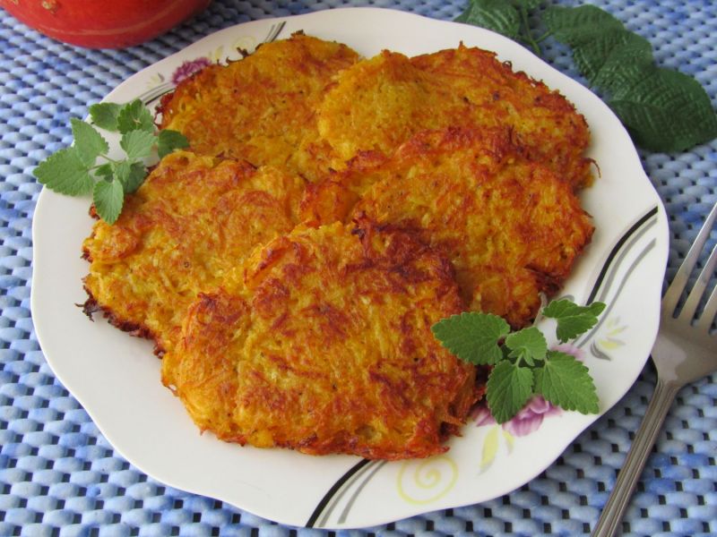 Placuszki dyniowo- ziemniaczane Placuszki dyniowo- ziemniaczane