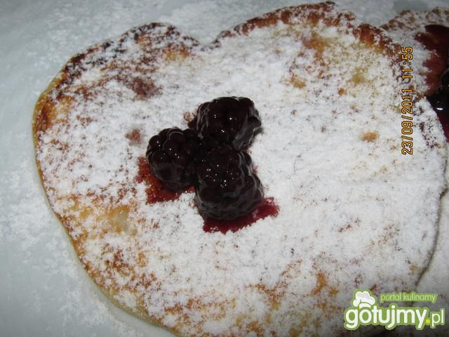 Placuszki Jabłkowo-bananowe.