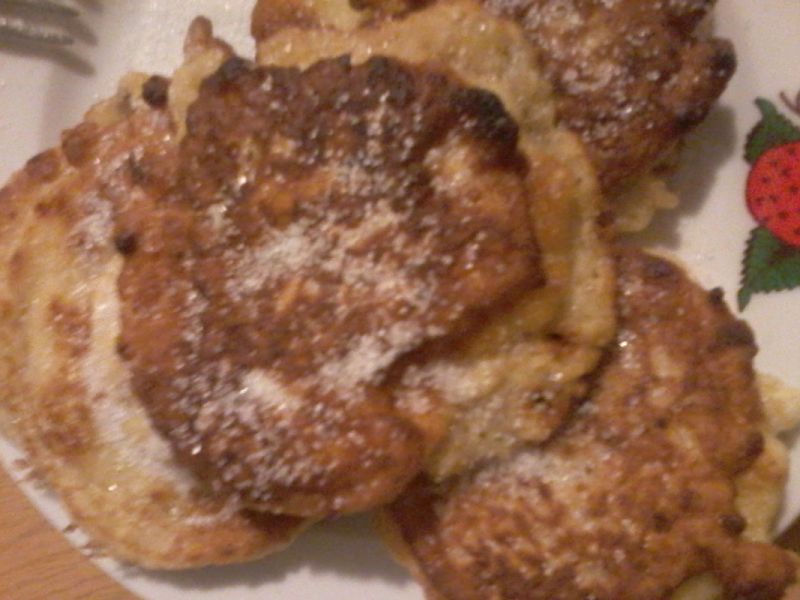 Placuszki jabłkowo-kokosowe