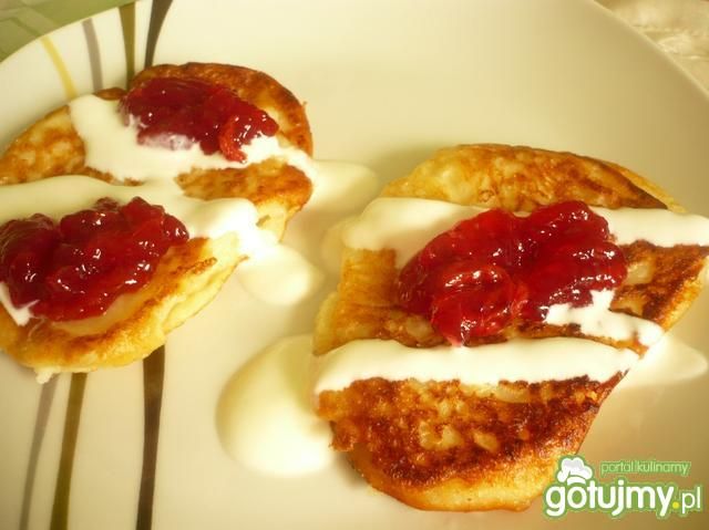 Placuszki jogurtowe Placuszki jogurtowe