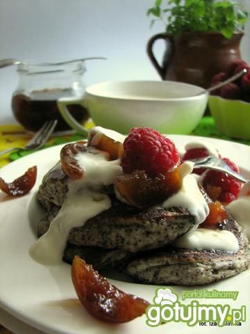 Placuszki makowe z ricotty 