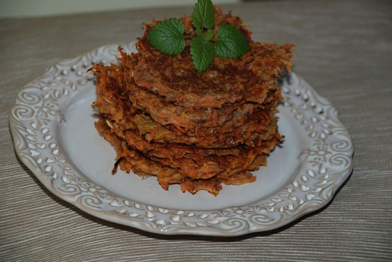 Placuszki marchewkowe Placuszki marchewkowe