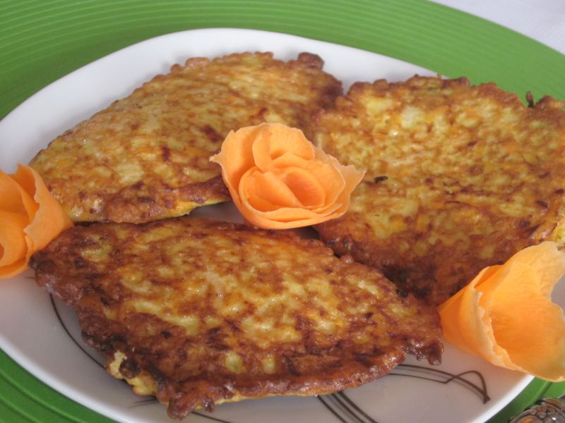 Placuszki marchewkowo - cukiniowe Placuszki marchewkowo - cukiniowe