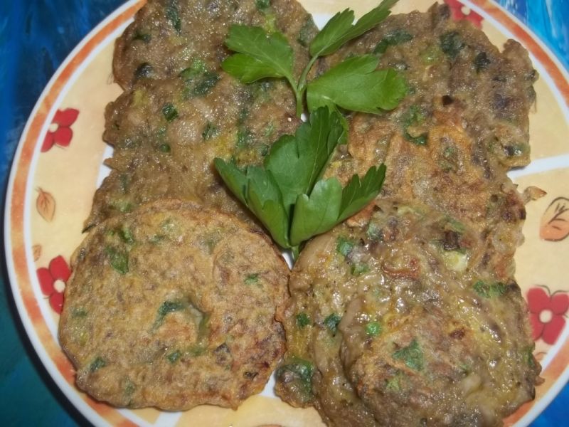 Placuszki pieczarkowe Placuszki pieczarkowe