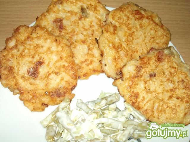 Placuszki ryżowe z suszonymi pomidorami Placuszki ryżowe z suszonymi pomidorami