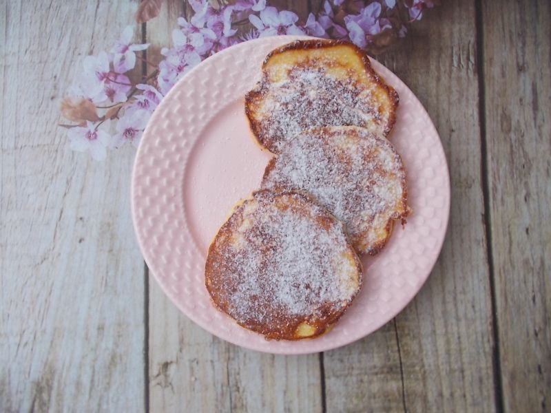 Placuszki serowe na słodko
