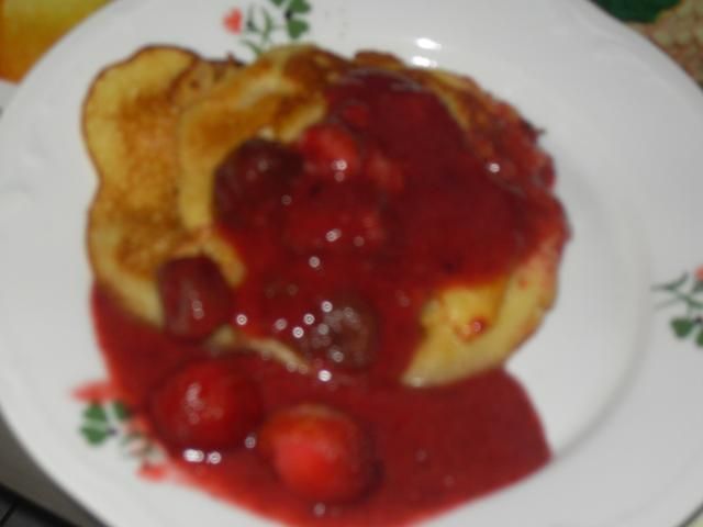 Placuszki serowe z a'la kremem a raczej 