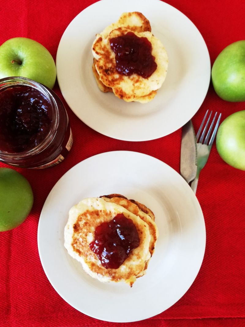 Placuszki serowe z miodem Placuszki serowe z miodem