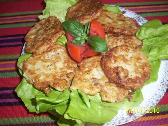 Placuszki serowo-pieczarkowe Placuszki serowo-pieczarkowe