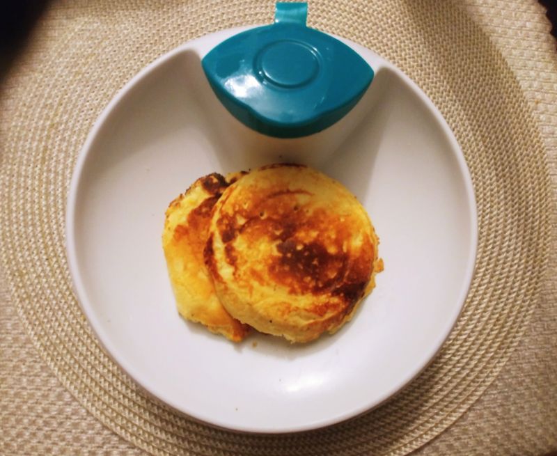 Placuszki twarogowe z dynią