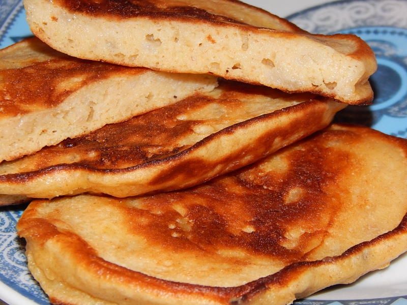 Placuszki waniliowo-bananowe Placuszki waniliowo-bananowe