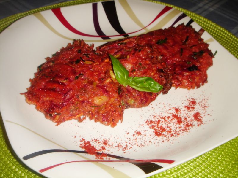 Placuszki wielowarzywne Placuszki wielowarzywne