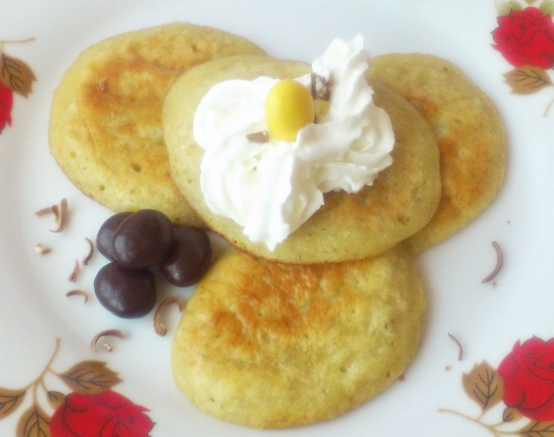 Placuszki z bananami