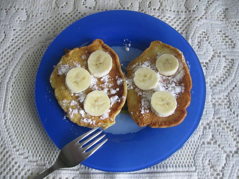 Placuszki z bananami Placuszki z bananami