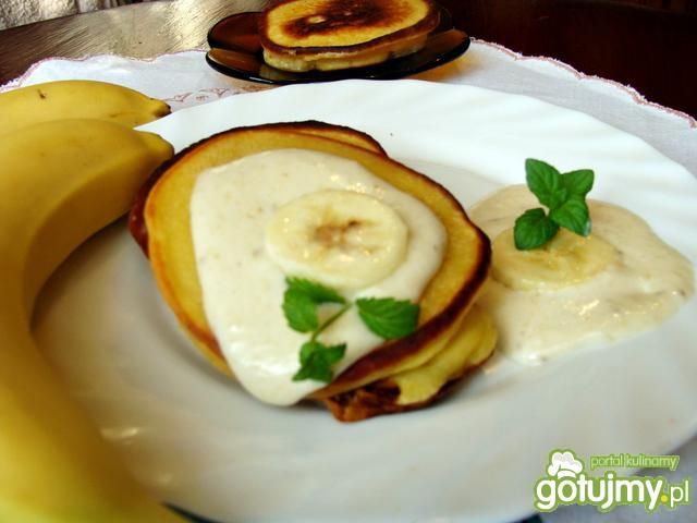 Placuszki z bananami.