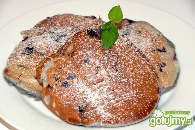 Placuszki z bielucha i jagódek Placuszki z bielucha i jagódek