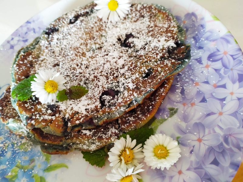 Placuszki z borówkami