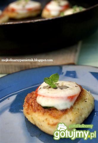 Placuszki z ciasta kluskowego zapiekane