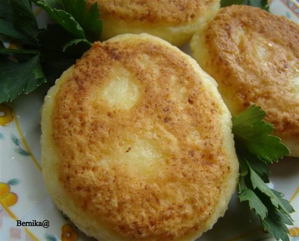 Placuszki z ciasta na kluski śląskie