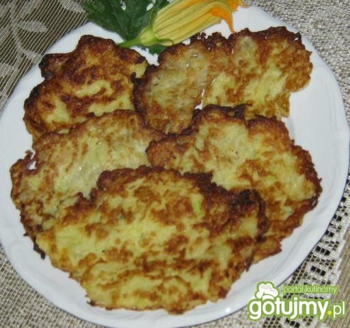 Placuszki z cukinii 2 Placuszki z cukinii 2