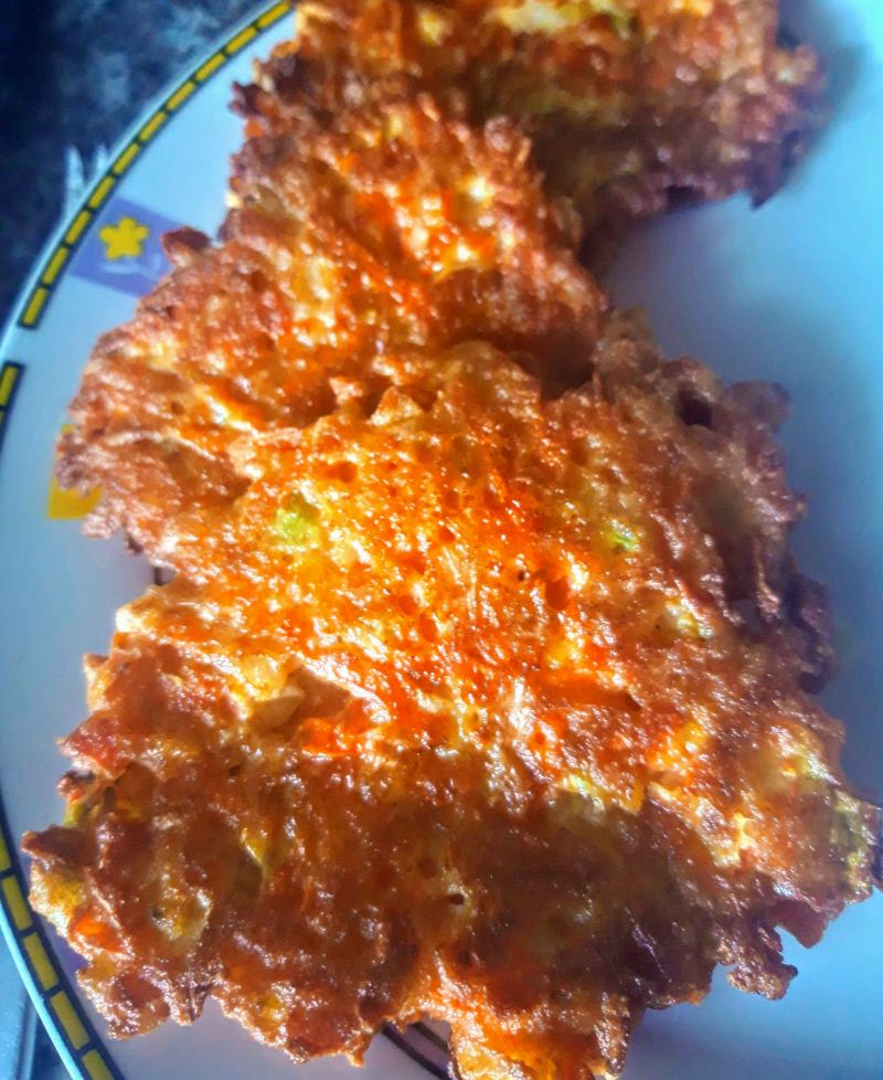 Placuszki z cukinii i marchewki