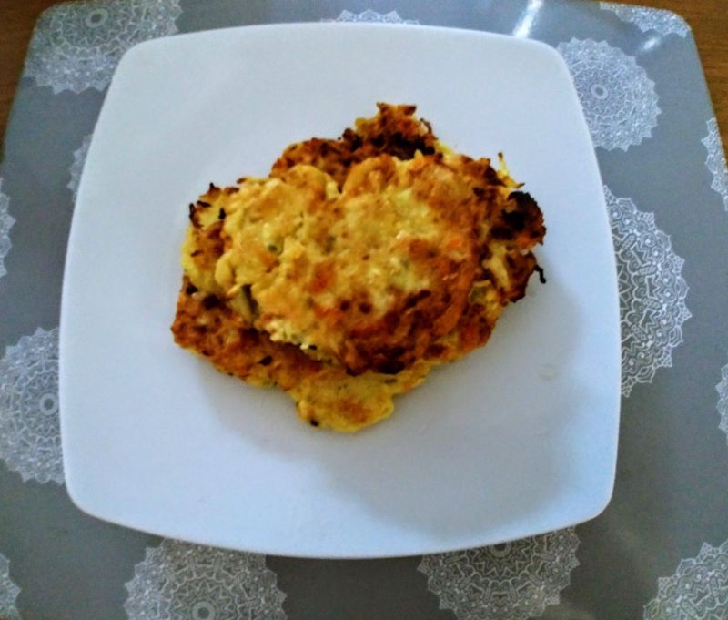 Placuszki z cukinii i marchewki