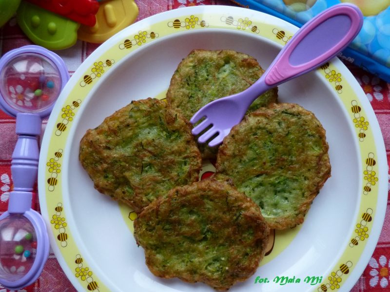 Placuszki z cukinii i ziemniaka dla dzieci 