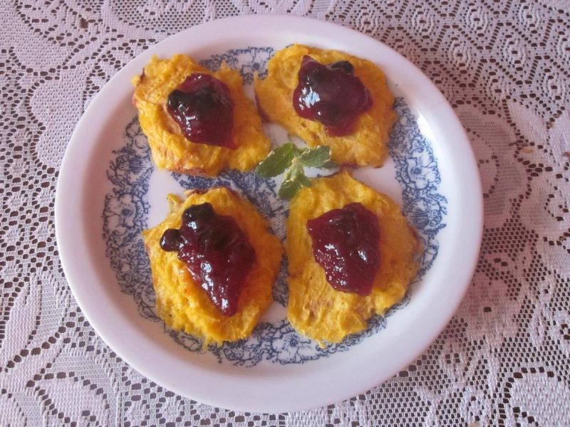 Placuszki z dyni i batatów Placuszki z dyni i batatów