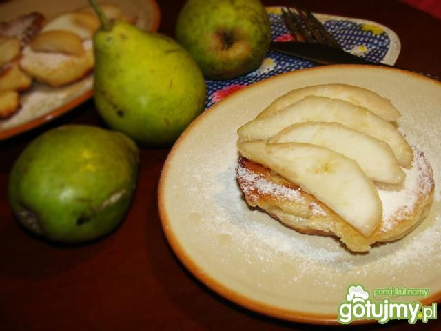 Placuszki z gruszkami 2 Placuszki z gruszkami 2