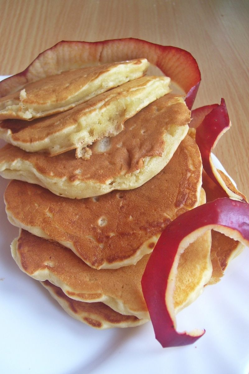 Placuszki z jabłkami