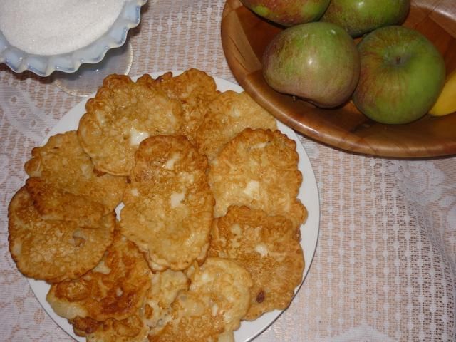 placuszki z jabłkami
