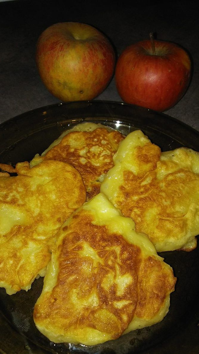 Placuszki z jabłkami