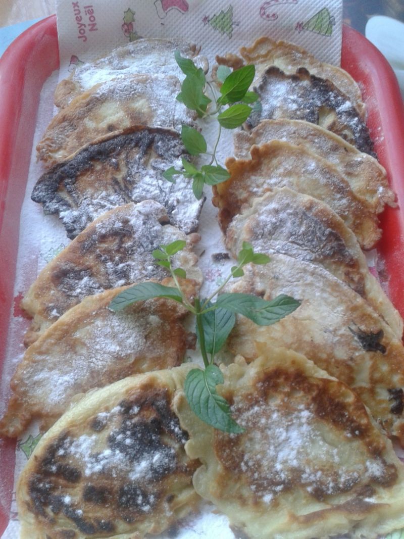 Placuszki z jabłkami