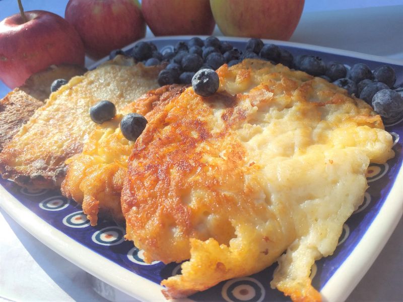 Placuszki z jabłkami Placuszki z jabłkami