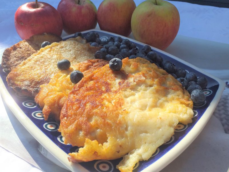 Placuszki z jabłkami Placuszki z jabłkami