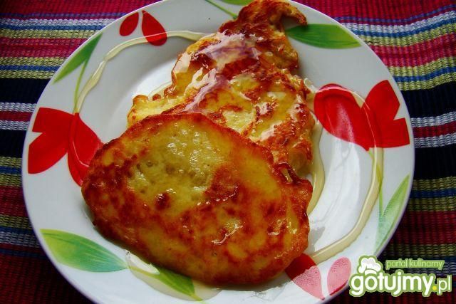 Placuszki z jabłkiem i miodem 