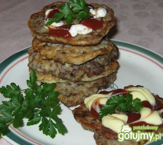 Placuszki z kaszanką